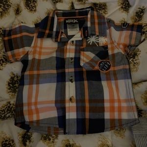 Toddler boy button up shirt